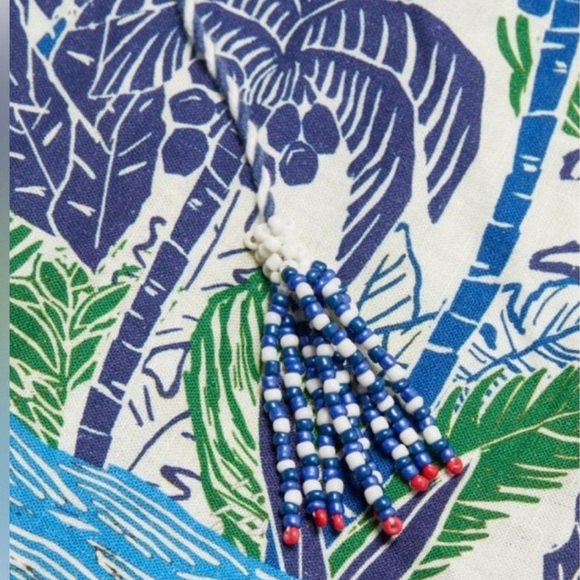 Farm Rio Tropical Print Midi Dress, Size M - Picture 6 of 11